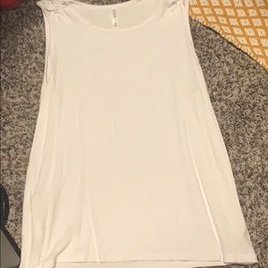 White tank top